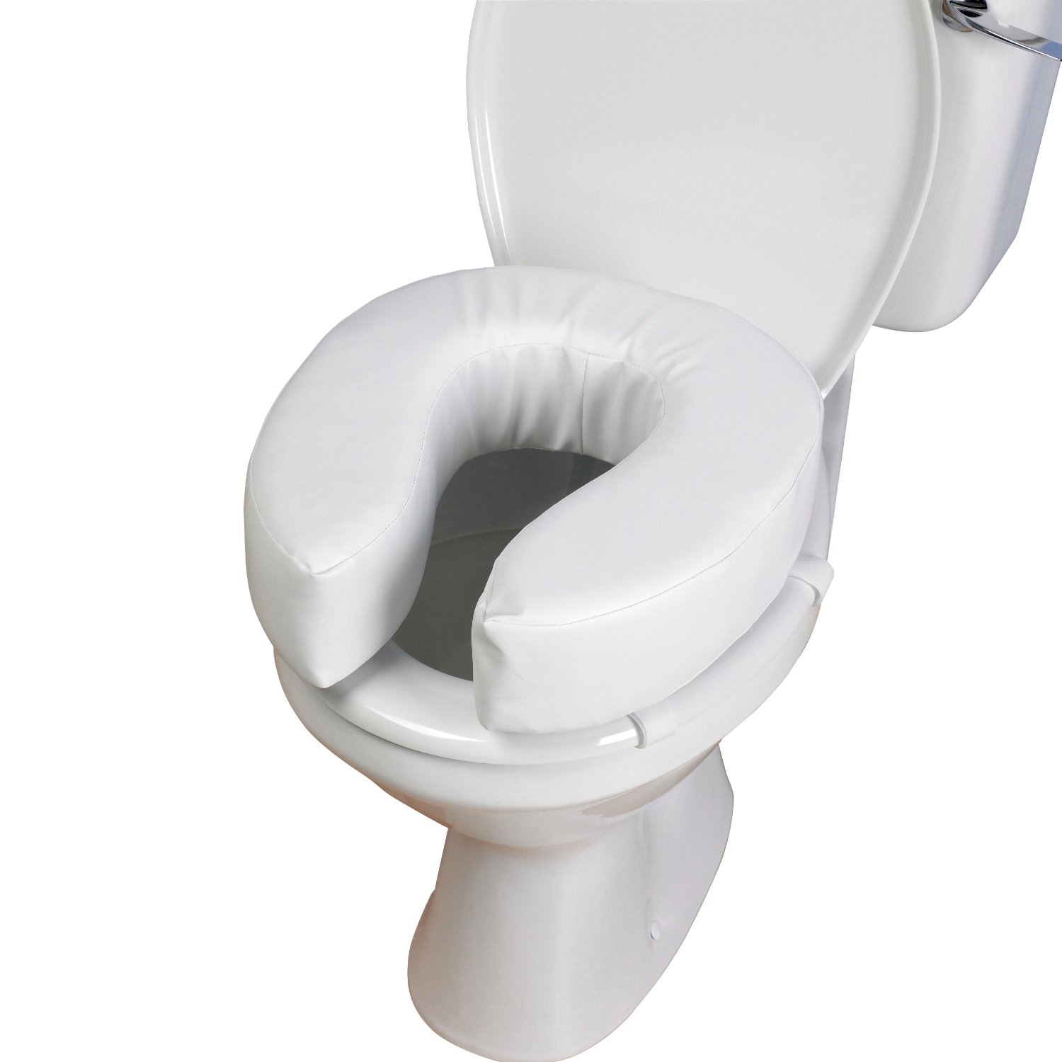 Padded Raised Toilet Seat